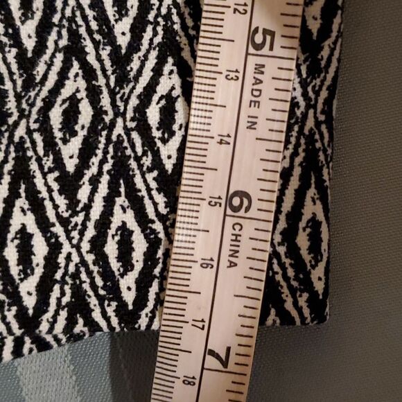 Kenar tribal print chino shorts navy white 8 - Picture 6 of 6